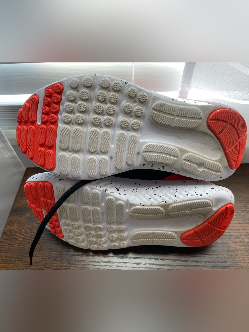 Under Armour Black & Orange 6Y Training Shoes - Picture 4 of 5